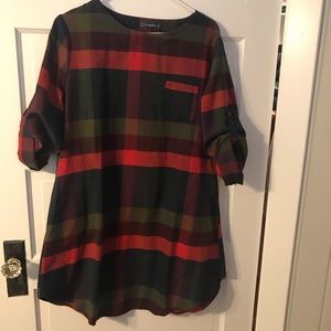 Cupshie plaid dress